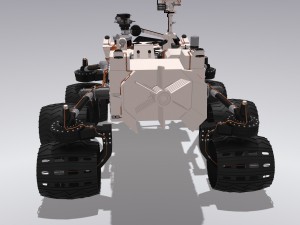 curiosity rover mars Model 3D