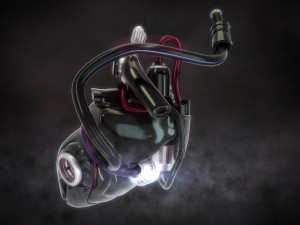 cyber heart concept 3D Model