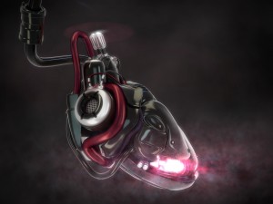 cyber heart concept 3D Model