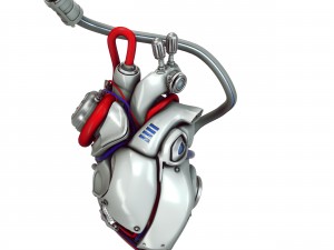 cyber heart concept 3D Model