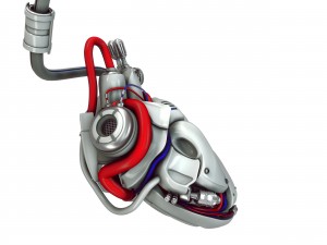 cyber heart concept 3D Model