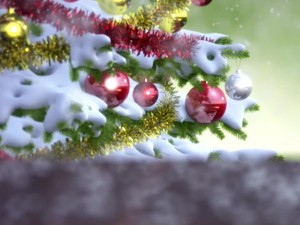 falling snow animation 3D Model