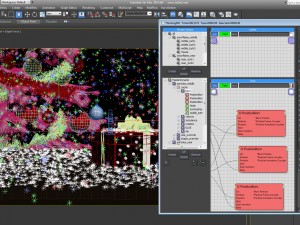 falling snow animation 3D Model
