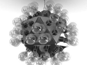 flos taraxacum 88 suspension light Modello 3D
