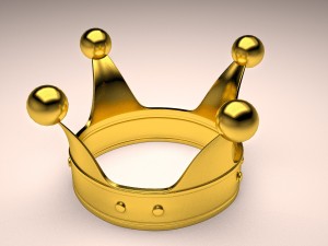 gold crown 3D Model