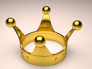 gold crown 3D Model