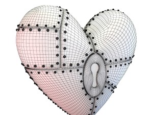 heart piece animated 3D Model