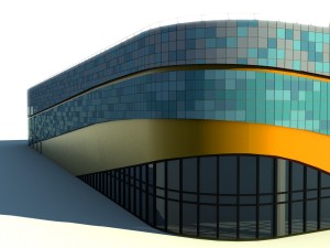 hockey stadium 3D Model