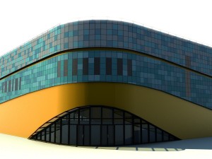 hockey stadium 3D Model