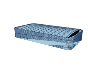hockey stadium 3D Model