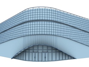 hockey stadium 3D Model