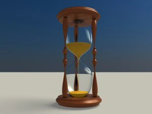 hourglass glass 3D Model