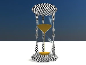 hourglass glass 3D Model