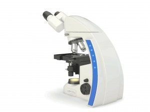modern microscope rigged vray ready hq 3D Model