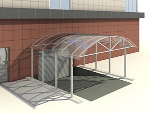 modern office building 3D Model