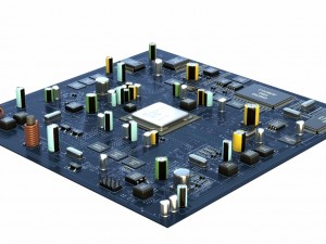 motherboard plate vray Modelo 3D