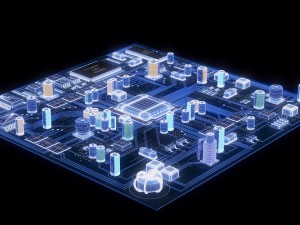 motherboard plate vray Modelo 3D