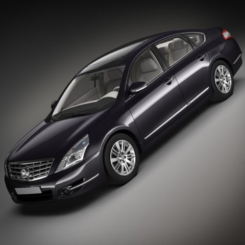 nissan teana 3D Модель .c4d .max .obj .3ds .fbx .stl .blend 