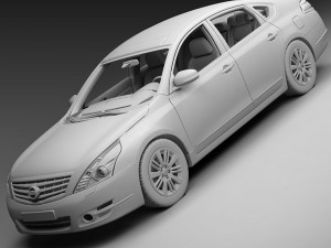 nissan teana 3D Модель