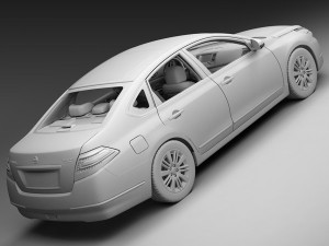 nissan teana 3D Модель