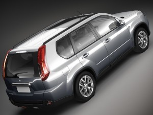 nissan x-trail Model 3D