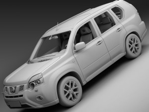 nissan x-trail Model 3D