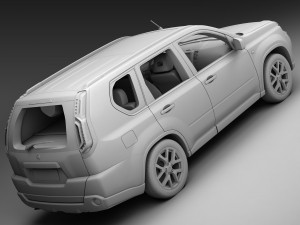 nissan x-trail Model 3D