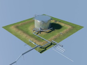 oil barrel 3dmax 3D Model