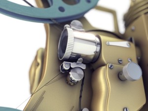 old 8mm projector vray Modelo 3D