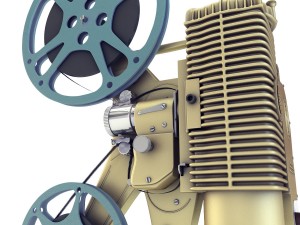 old 8mm projector vray Modelo 3D