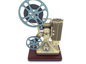 old 8mm projector vray Modelo 3D