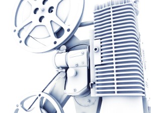 old 8mm projector vray Modelo 3D