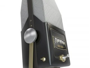 microfone antigo low poly pbr pronto Modelo 3D