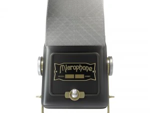 old microphone low poly pbr ready 3D Model