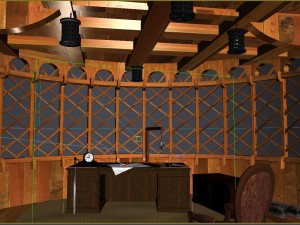 old ship cabin 3D Model