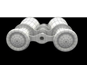 opera gold glasses 3D-Modell