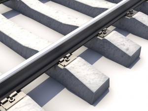 railroad way Modèle 3D