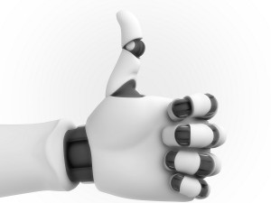 robot hand rigged animated 3D Model