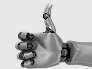 robot hand rigged animated 3D Model