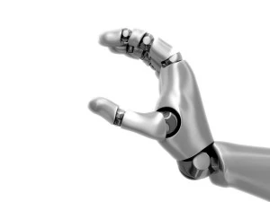 robot hand rigged animated 3D Model