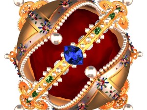 royal crown 3D Modell