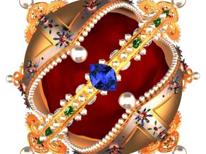 royal crown 3D Model