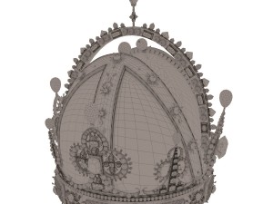 royal crown 3D Modell