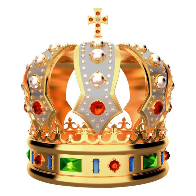 imperial crown 3Dモデル .c4d .max .obj .3ds .fbx .stl .blend
