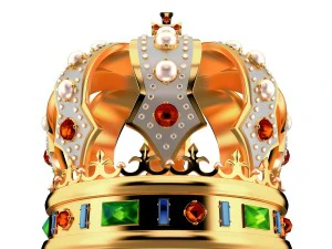 императорская корона 3D Модель