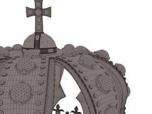 imperial crown 3Dモデル