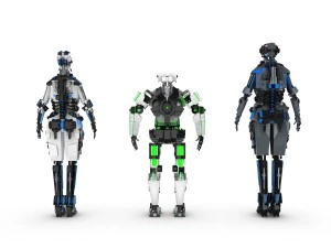 sci-fi characters pack 3D Model