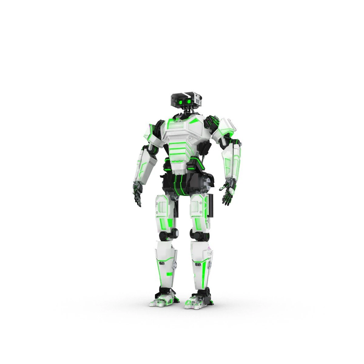 sci-fi male character 1 3D Model .c4d .max .obj .3ds .fbx .stl .blend 