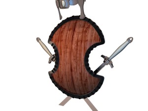 shield animated Modelo 3D