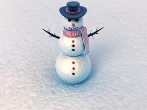 snowman vray 3D Model
